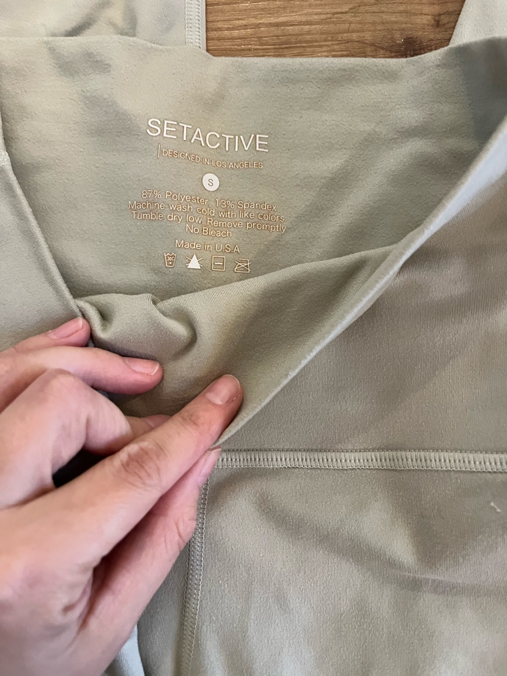 SET Active Sports Bra and Leggings Set - Picture 4 of 6